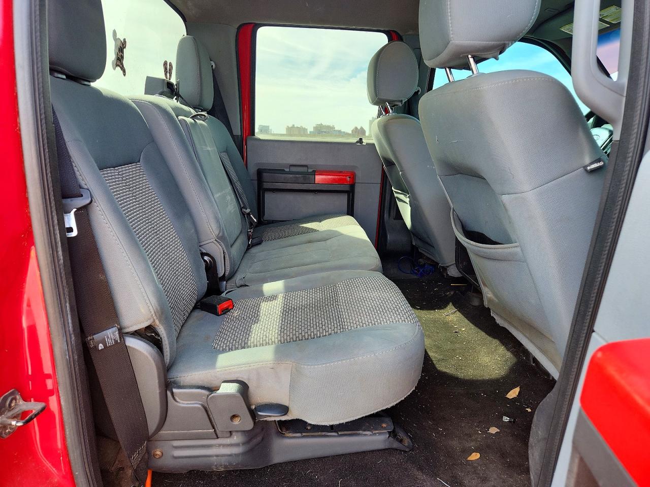 2012 Ford F250 Super Duty Red vin: 1FT7W2BT1CEB39237