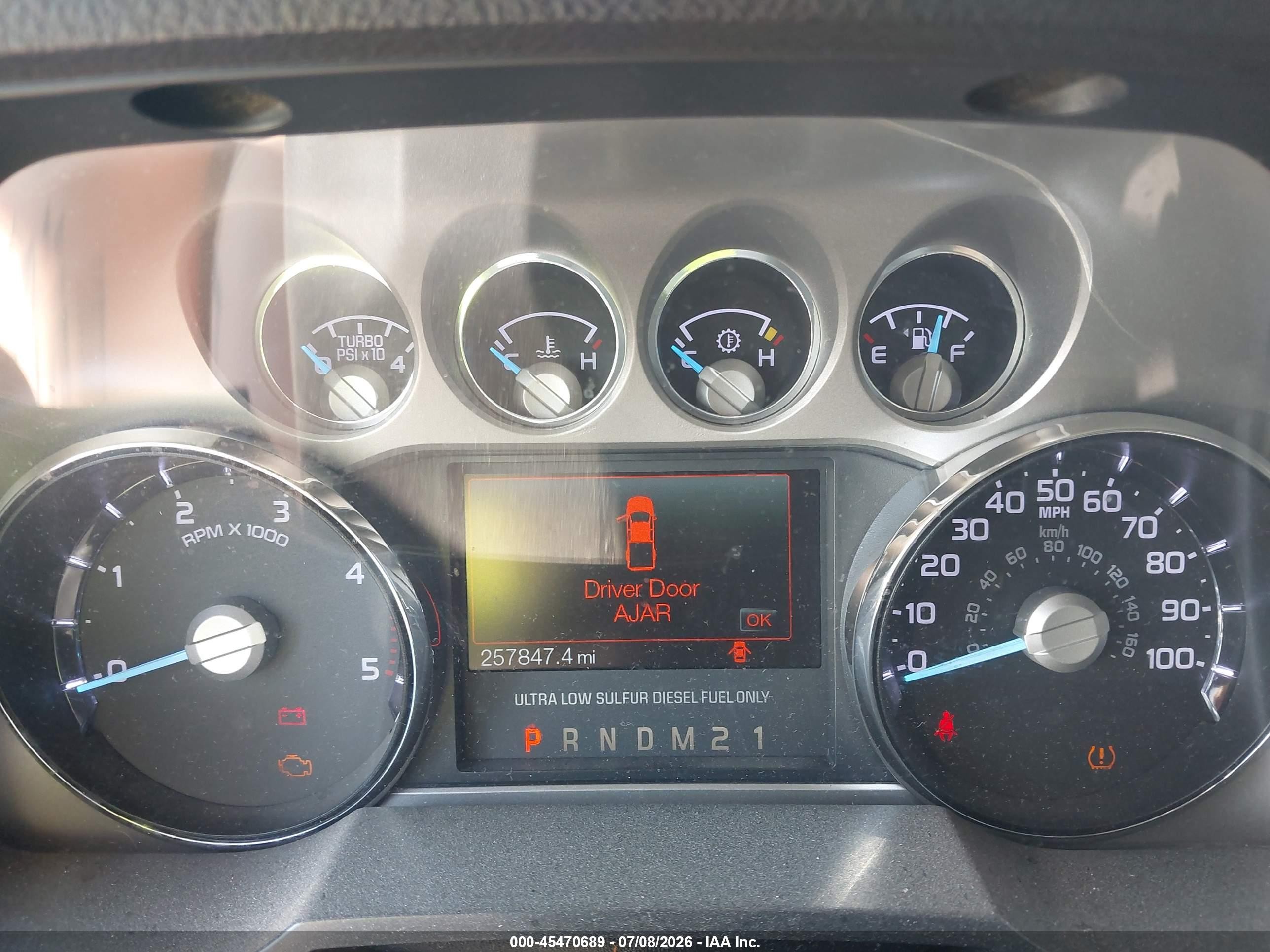 2012 Ford Super Duty F-250 Srw Lariat White vin: 1FT7W2BT1CEC40987