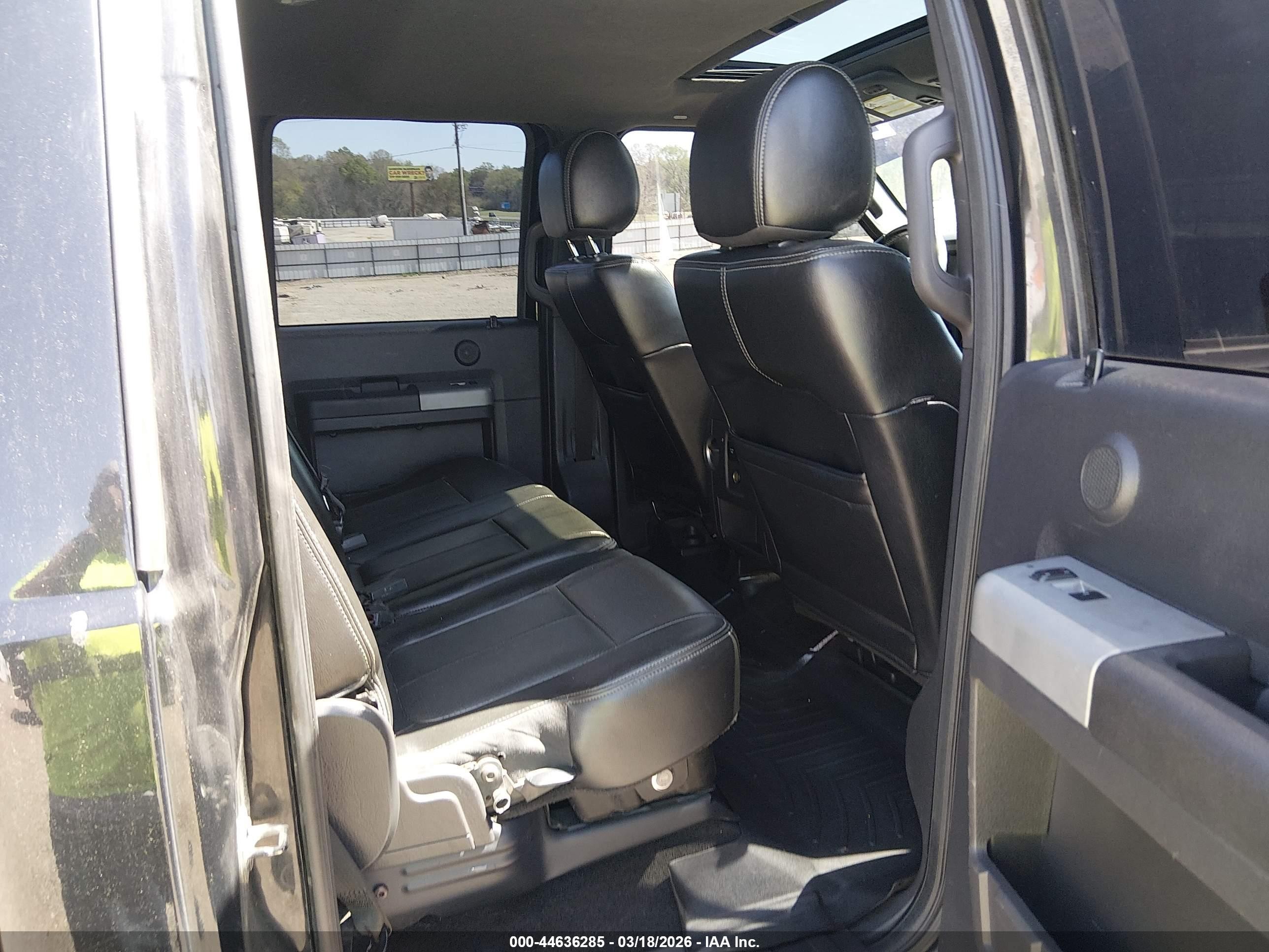 2013 Ford F-250 Lariat Black vin: 1FT7W2BT1DEA72785