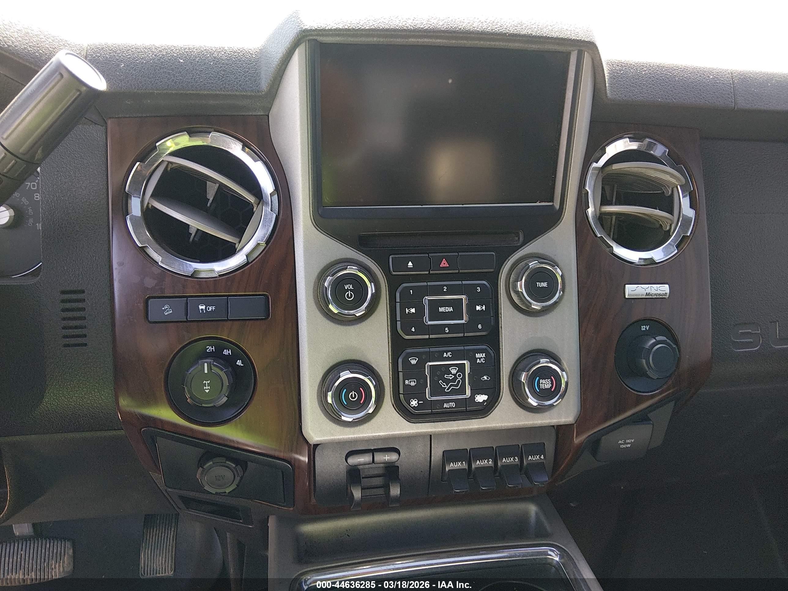 2013 Ford F-250 Lariat Black vin: 1FT7W2BT1DEA72785