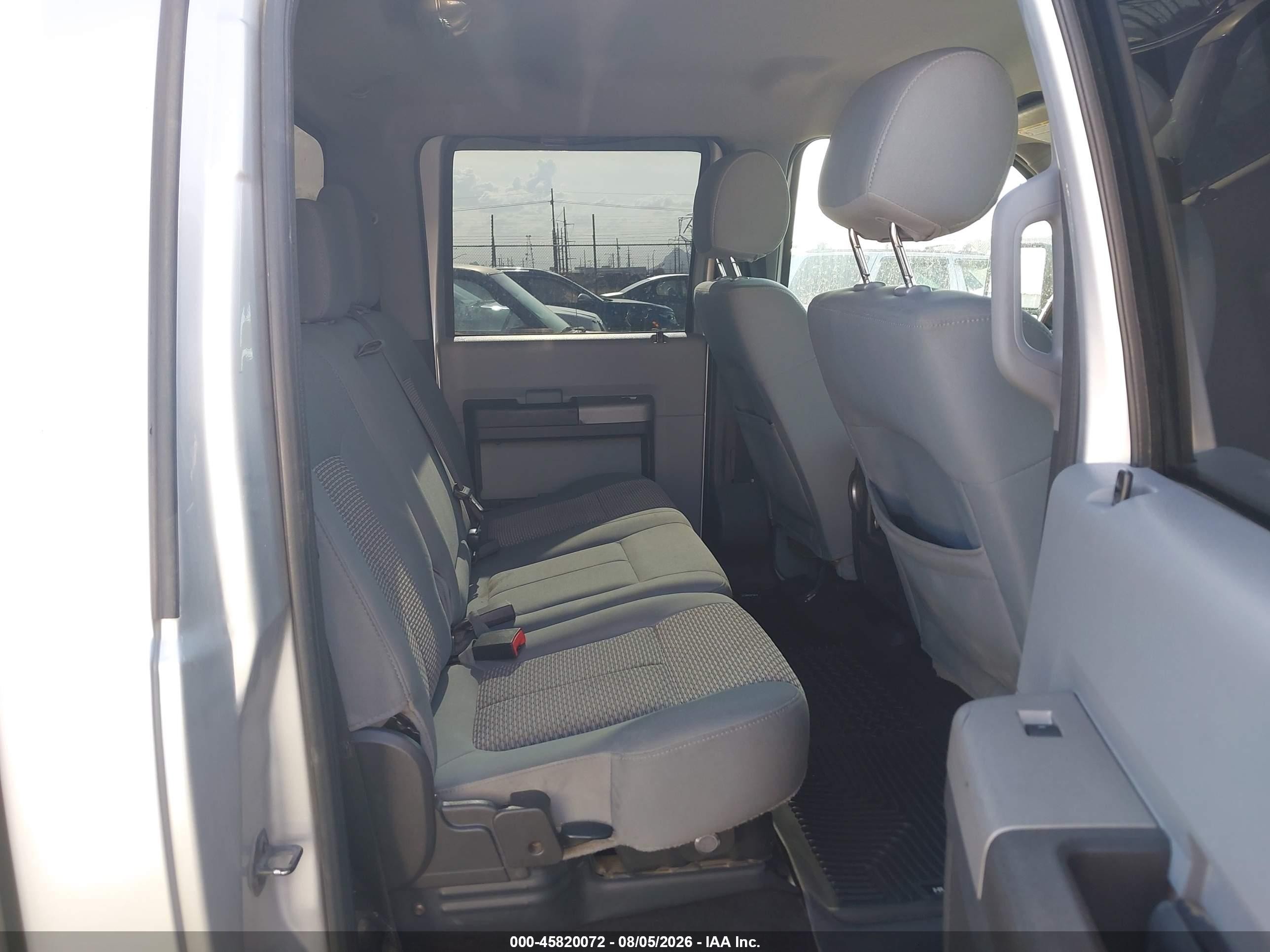 2013 Ford F-250 Xlt Silver vin: 1FT7W2BT1DEA89666
