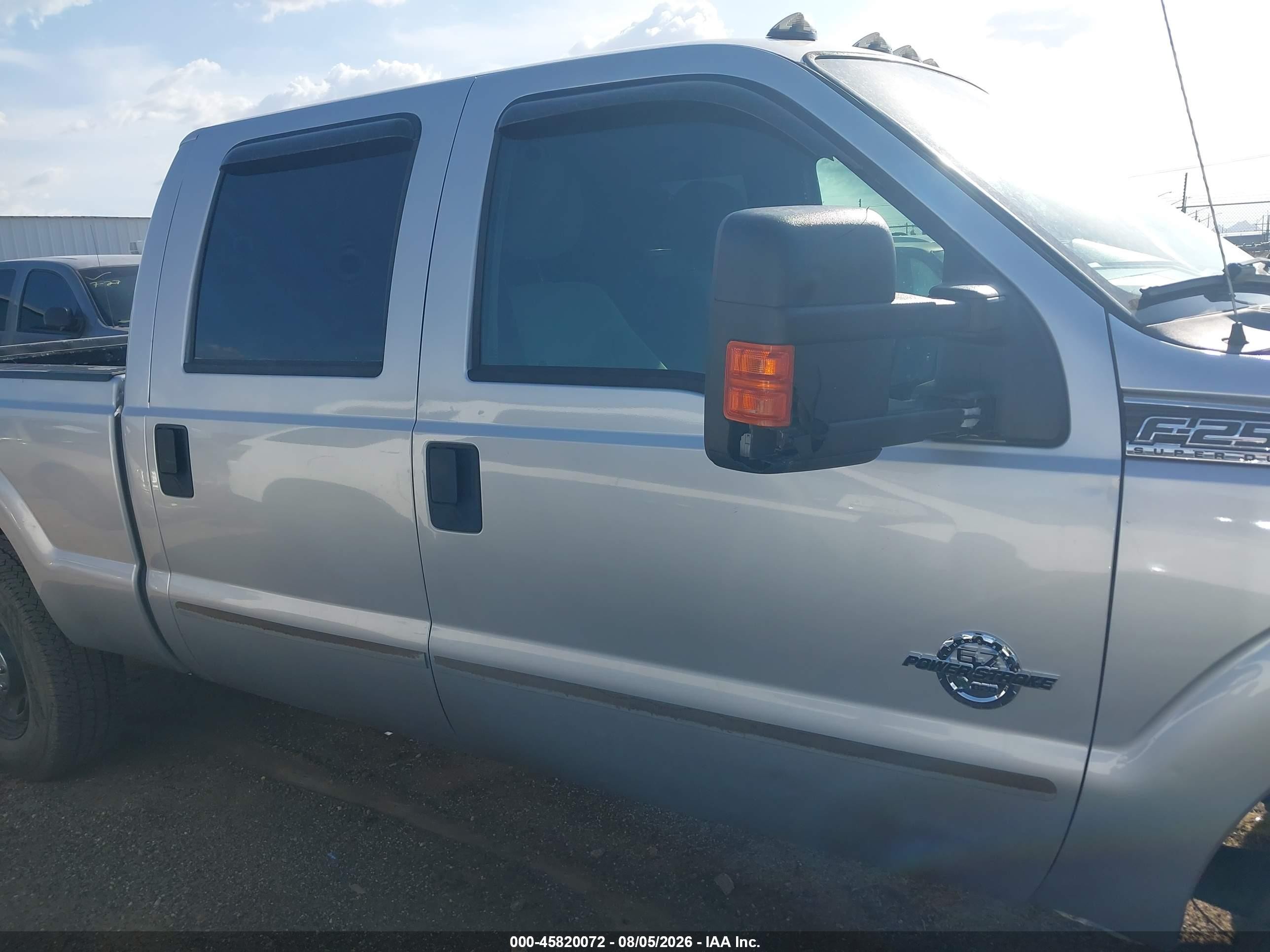 2013 Ford F-250 Xlt Silver vin: 1FT7W2BT1DEA89666