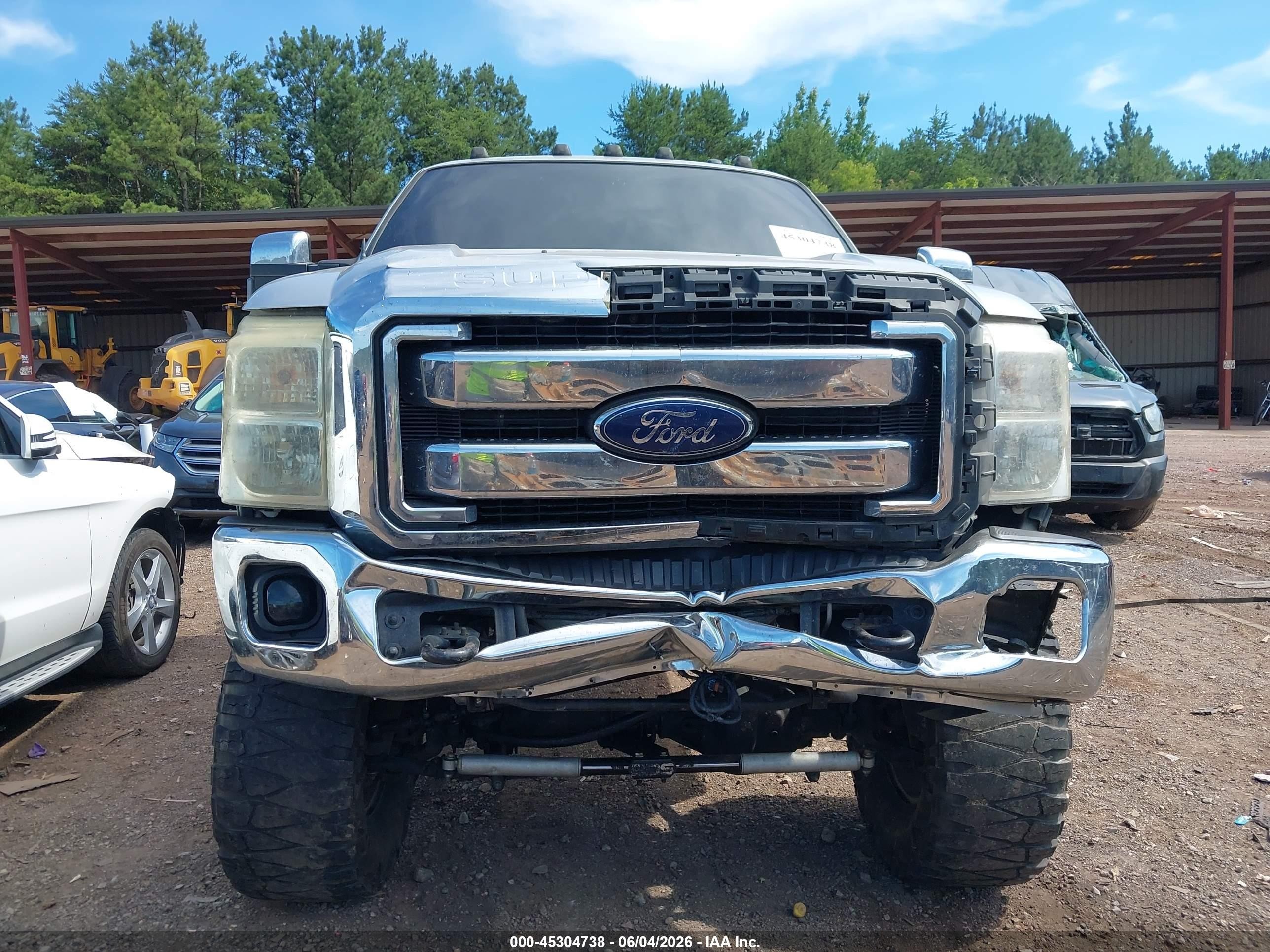 2014 Ford F-250 Lariat Silver vin: 1FT7W2BT1EEA01863