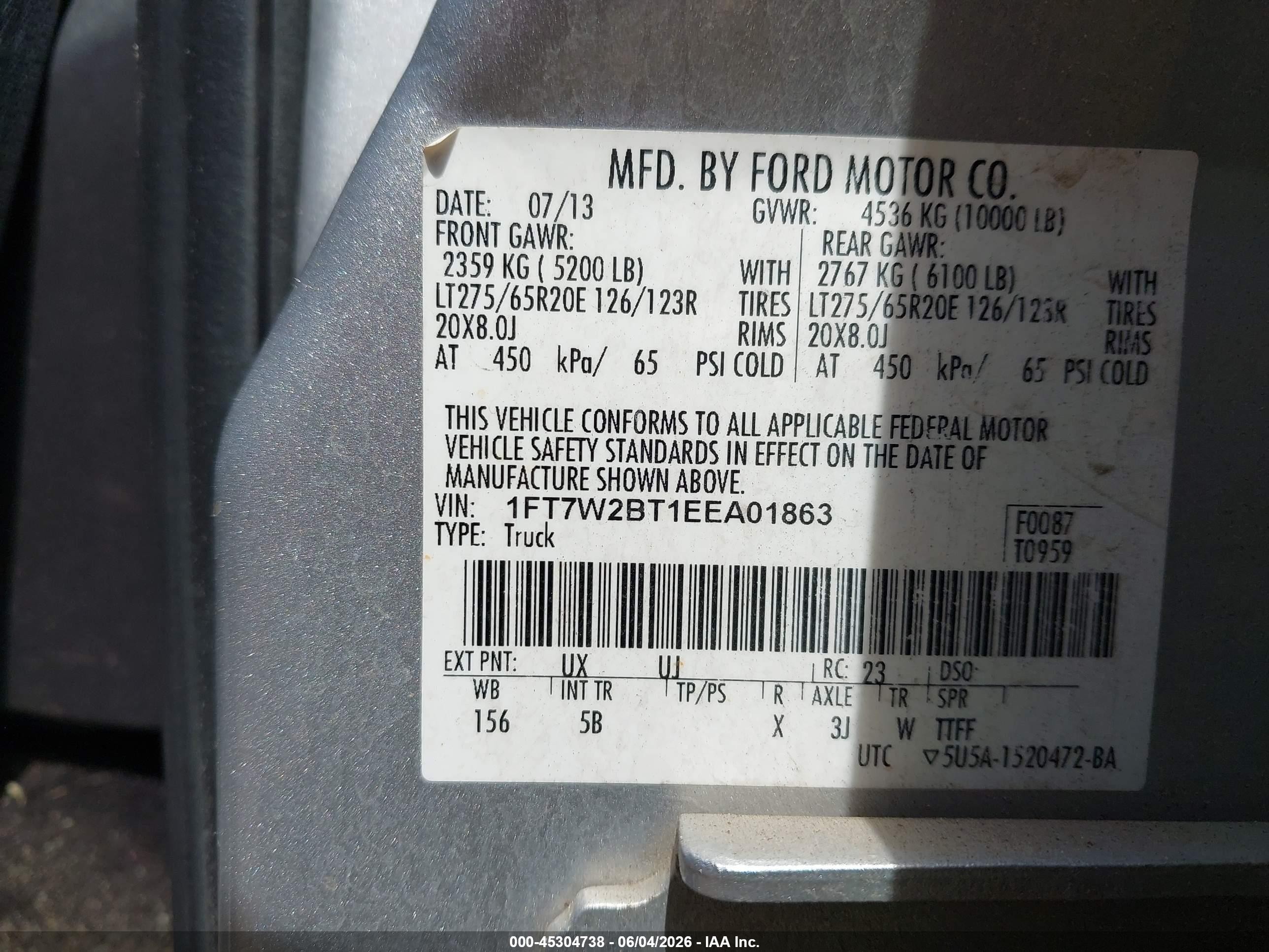 2014 Ford F-250 Lariat Silver vin: 1FT7W2BT1EEA01863