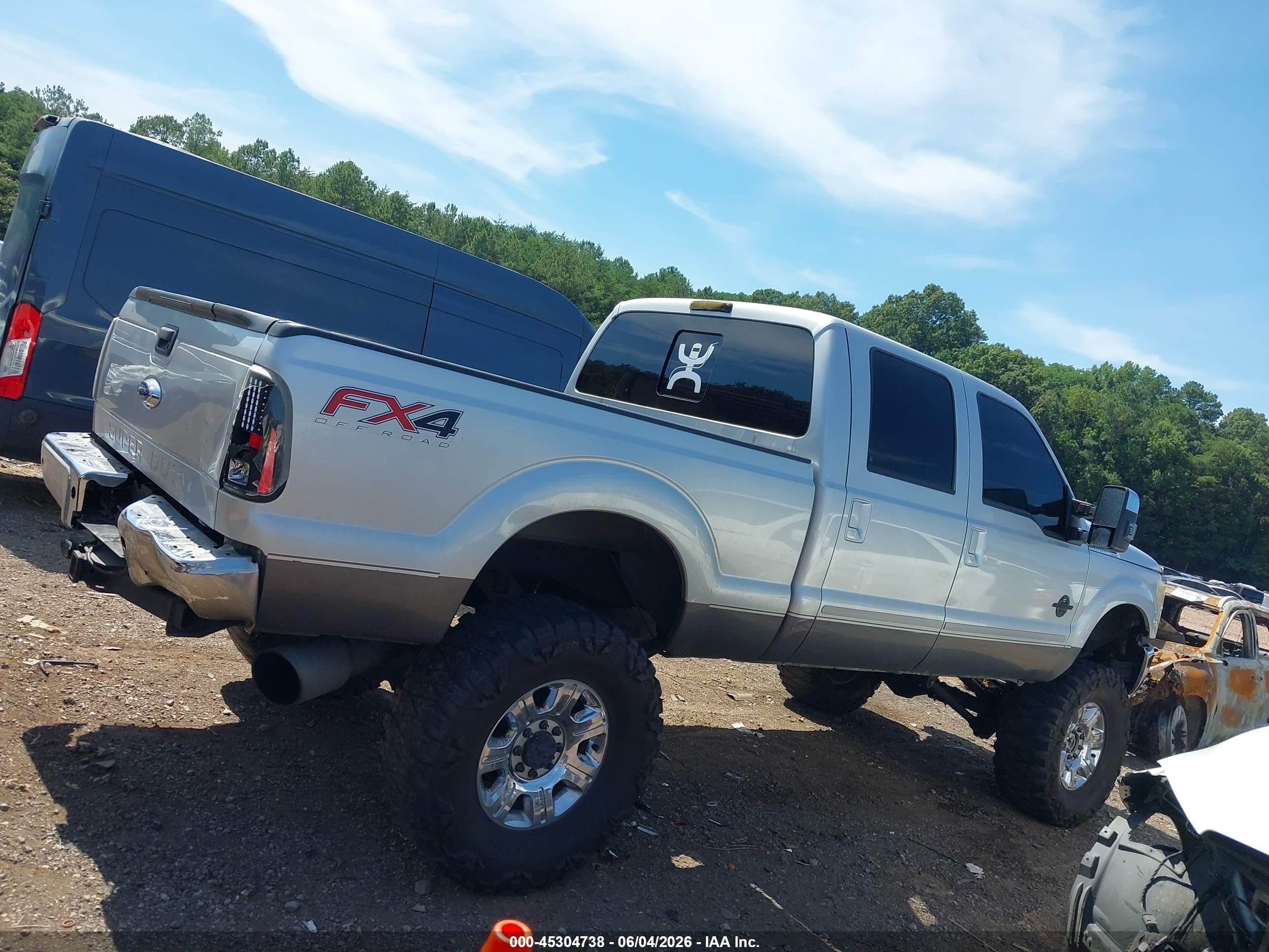 2014 Ford F-250 Lariat Silver vin: 1FT7W2BT1EEA01863