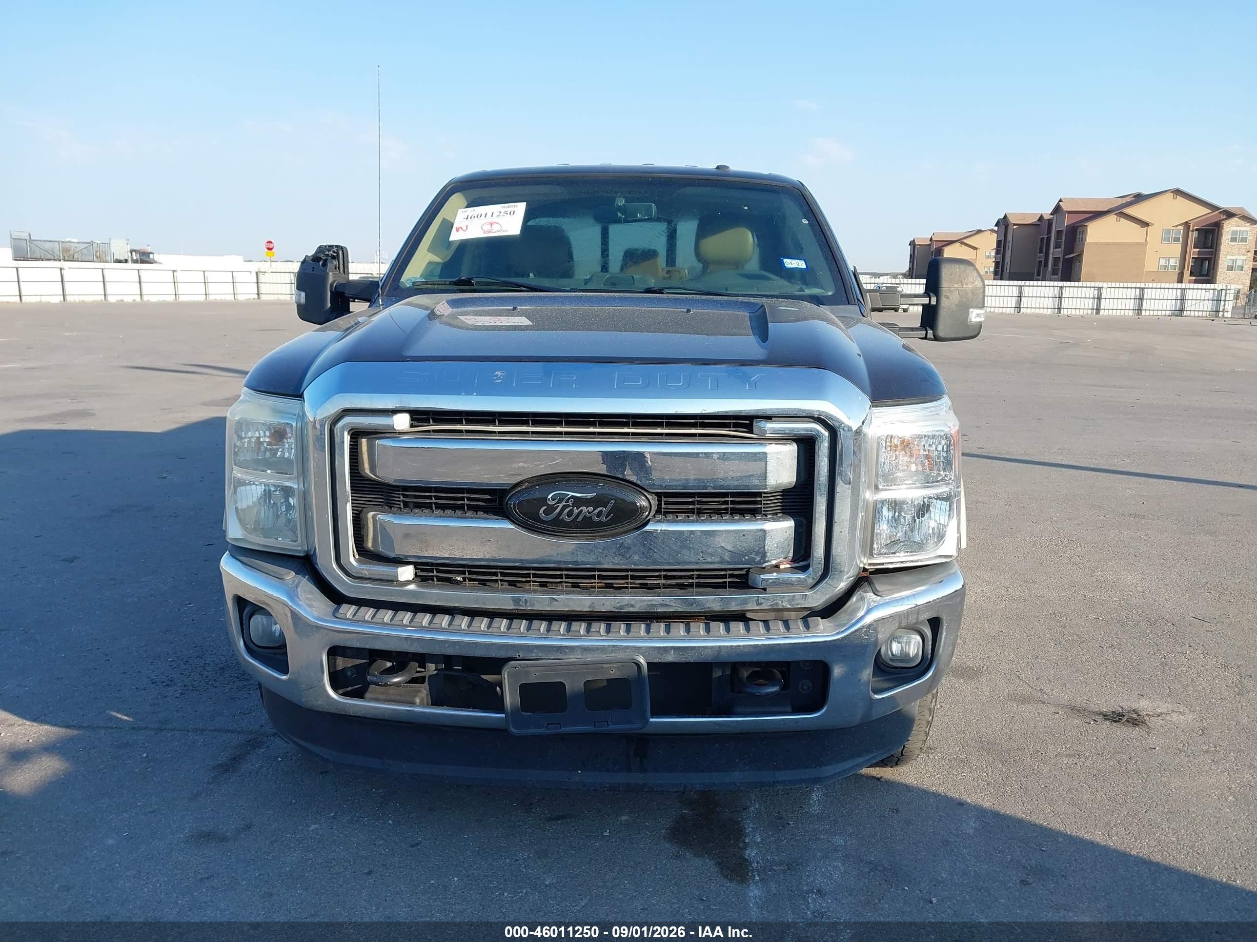 2014 Ford F-250 Lariat Brown vin: 1FT7W2BT1EEB11571