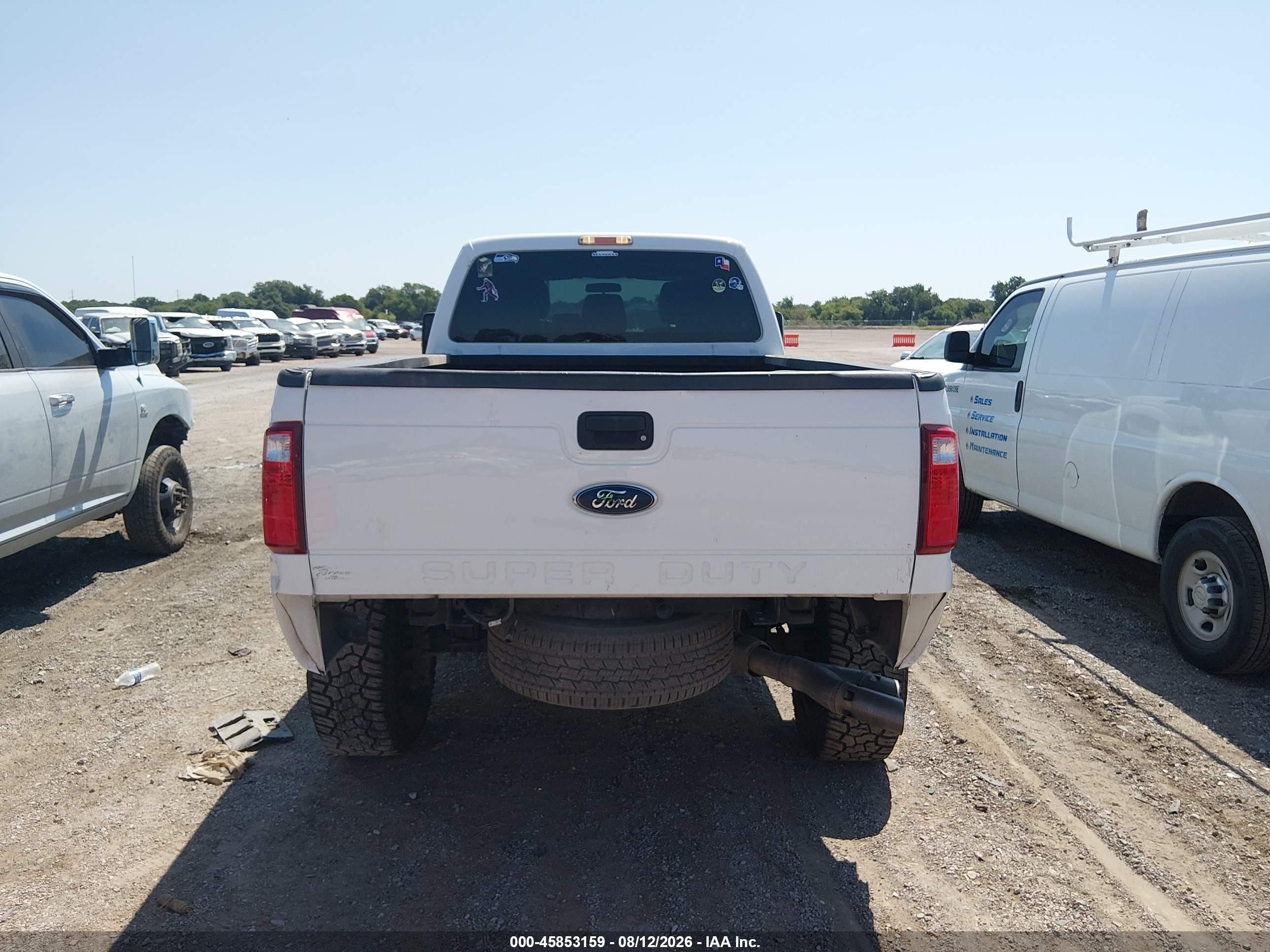 2014 Ford F-250 Xl White vin: 1FT7W2BT1EEB33196