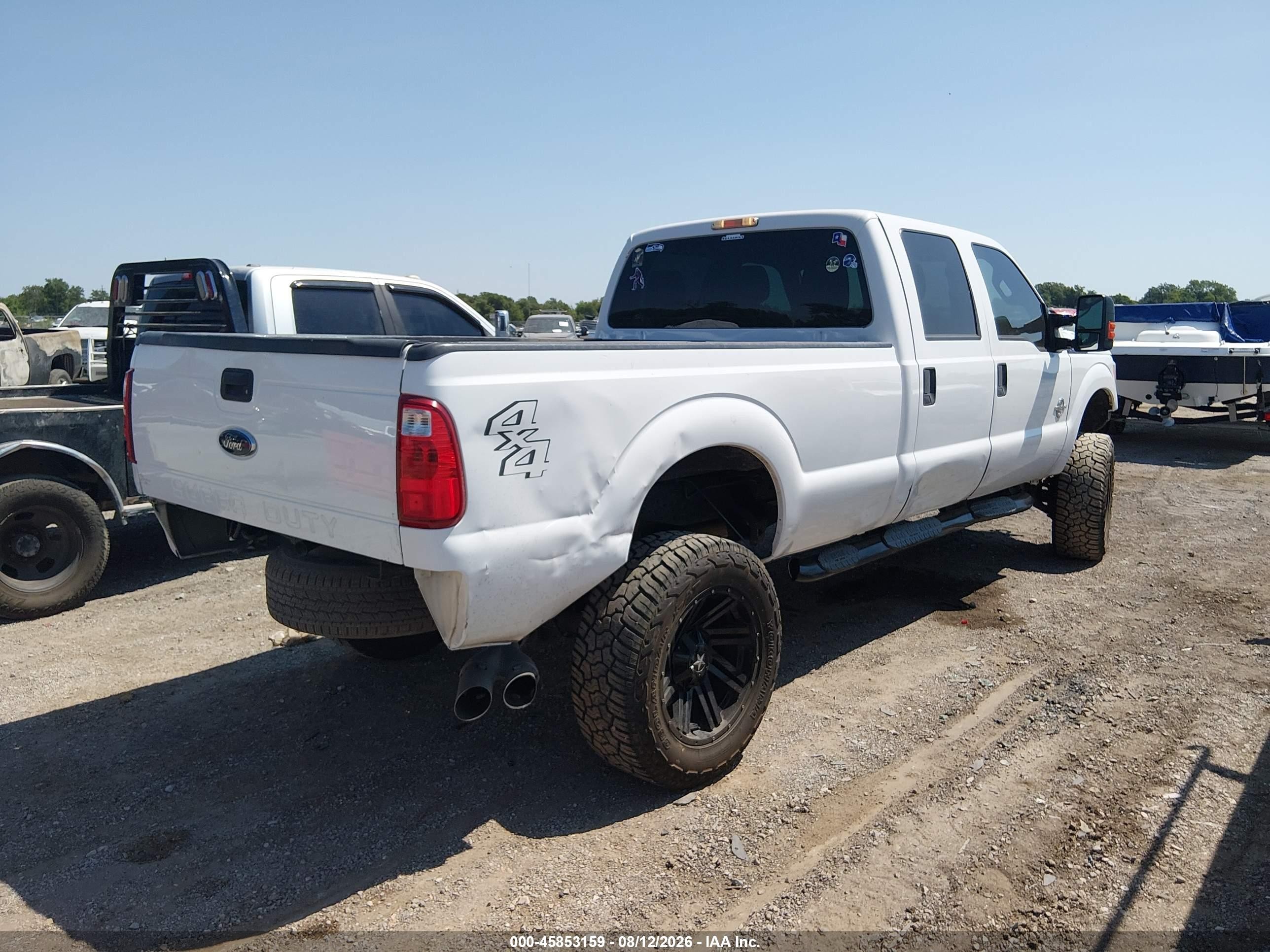 2014 Ford F-250 Xl White vin: 1FT7W2BT1EEB33196