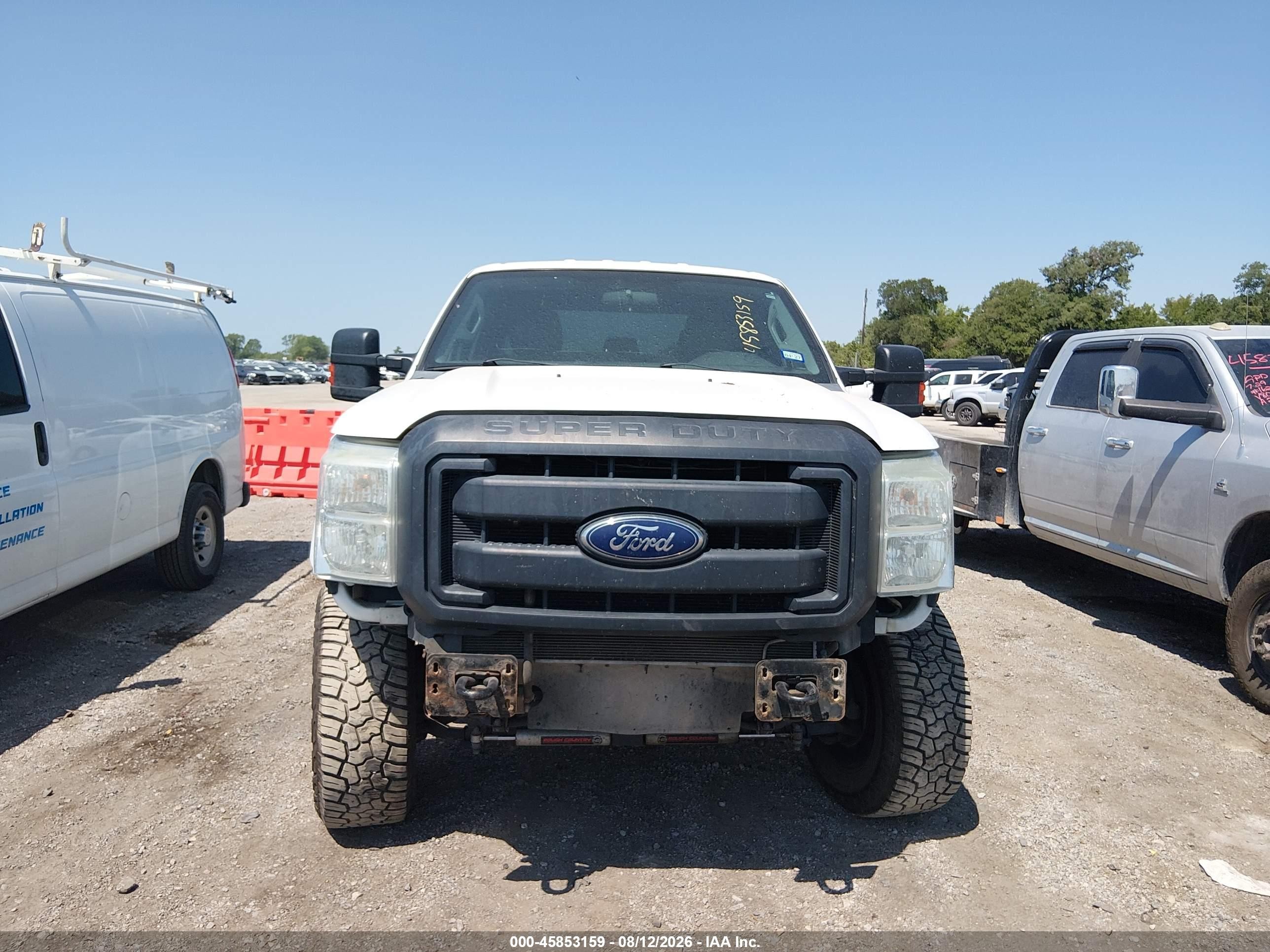 2014 Ford F-250 Xl White vin: 1FT7W2BT1EEB33196