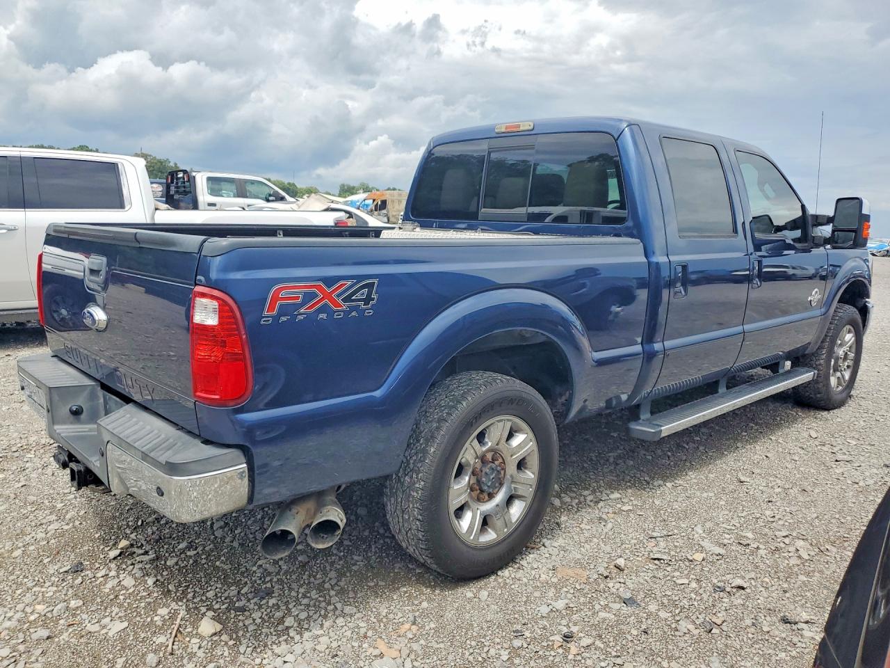 2014 Ford F250 Super Duty Синий vin: 1FT7W2BT1EEB60883