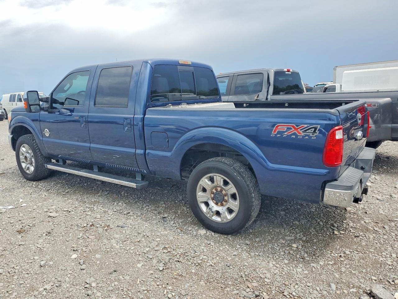 2014 Ford F250 Super Duty Синий vin: 1FT7W2BT1EEB60883
