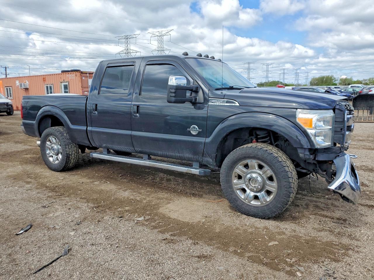 2014 Ford F250 Super Duty Black vin: 1FT7W2BT1EEB73830