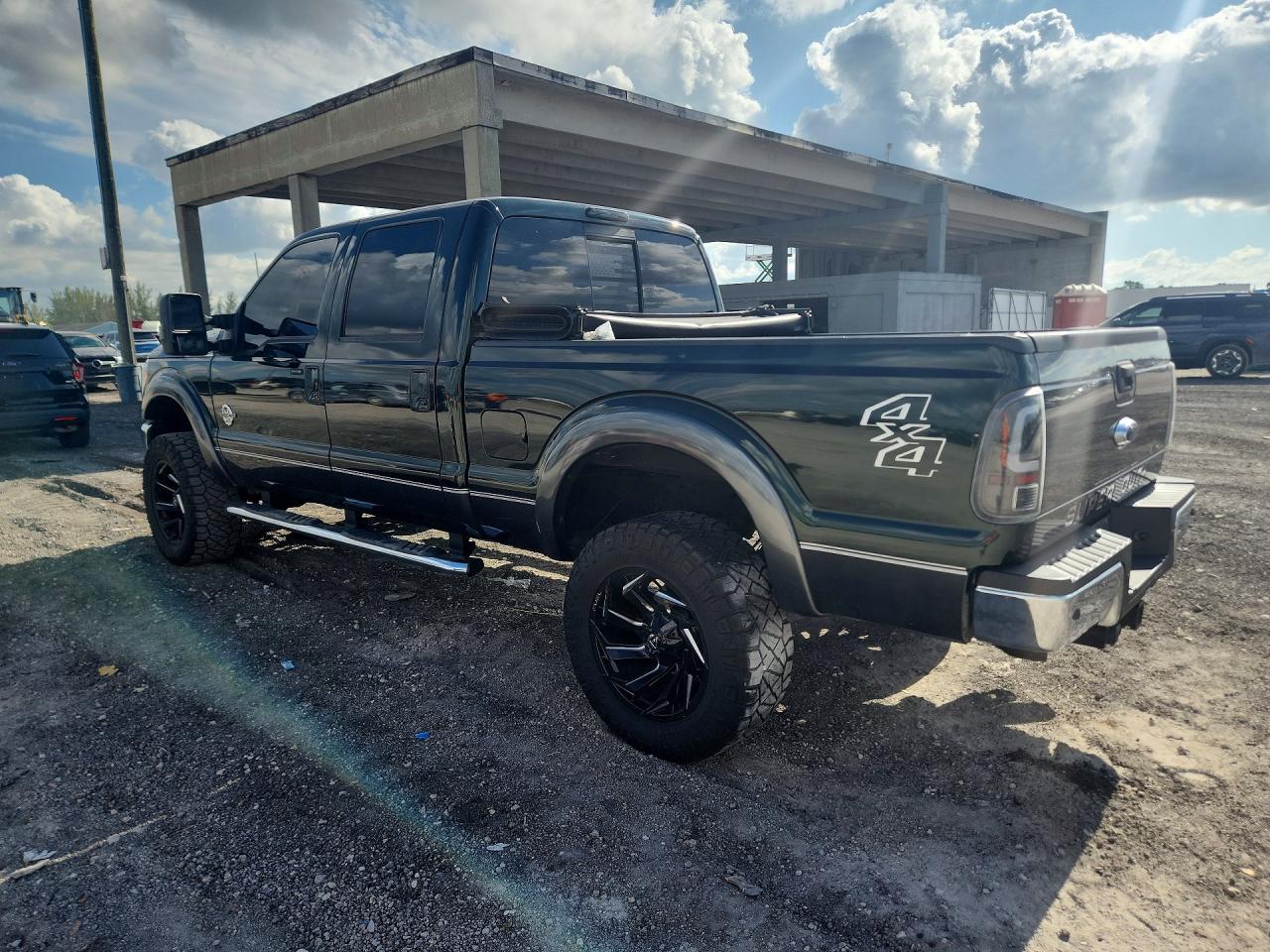 2015 Ford F250 Super Duty Green vin: 1FT7W2BT1FEA31477