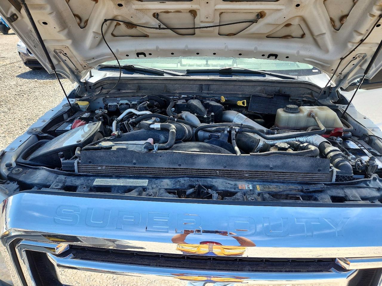 2015 Ford F250 Super Duty Белый vin: 1FT7W2BT1FEA82610