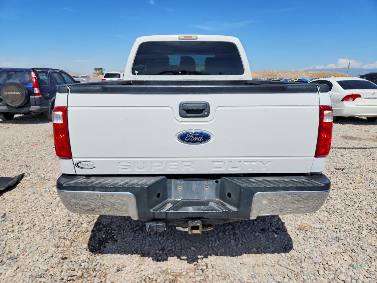 2015 Ford F250 Super Duty Белый vin: 1FT7W2BT1FEA82610