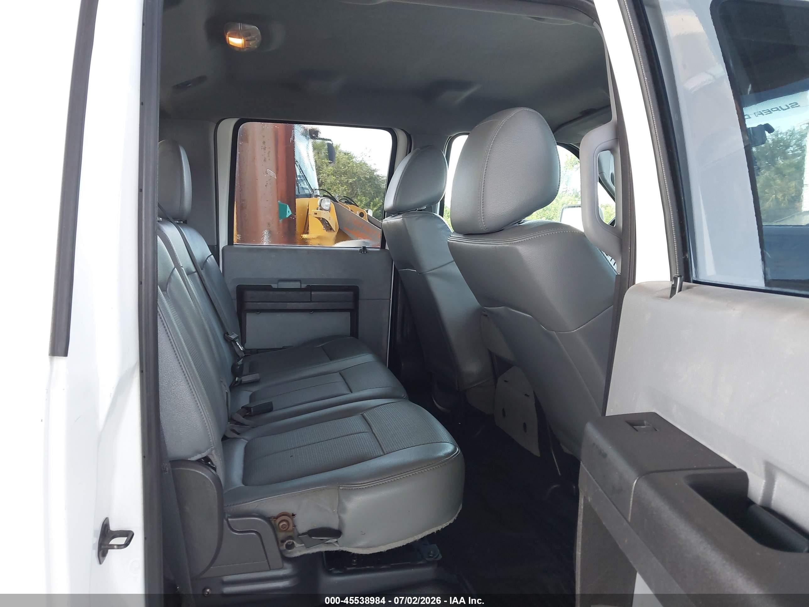 2015 Ford F-250 Lariat/xl/xlt Белый vin: 1FT7W2BT1FEB35919
