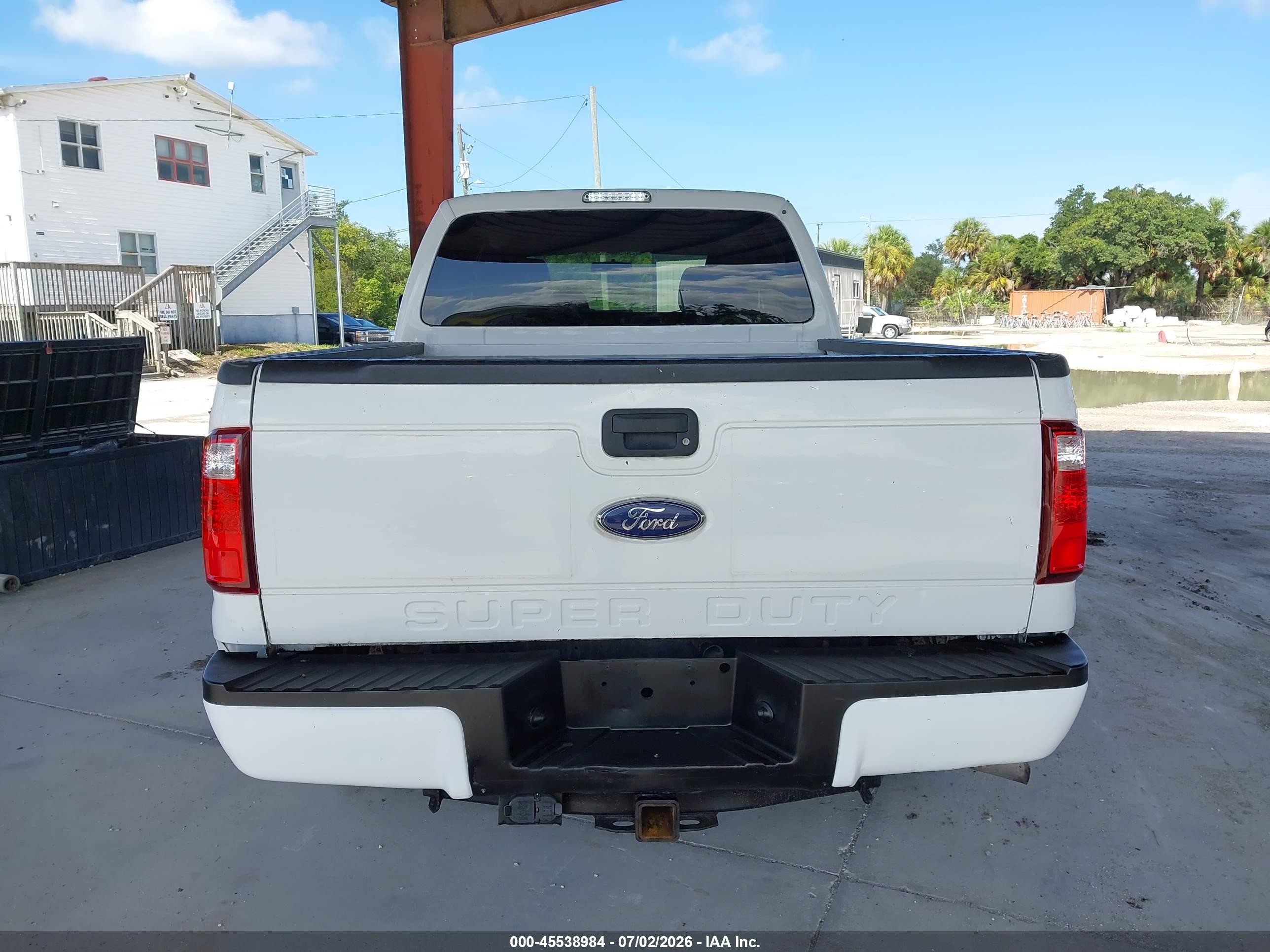 2015 Ford F-250 Lariat/xl/xlt Белый vin: 1FT7W2BT1FEB35919