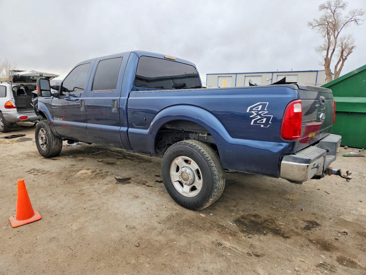 2015 Ford F250 Super Duty Blue vin: 1FT7W2BT1FEB52770