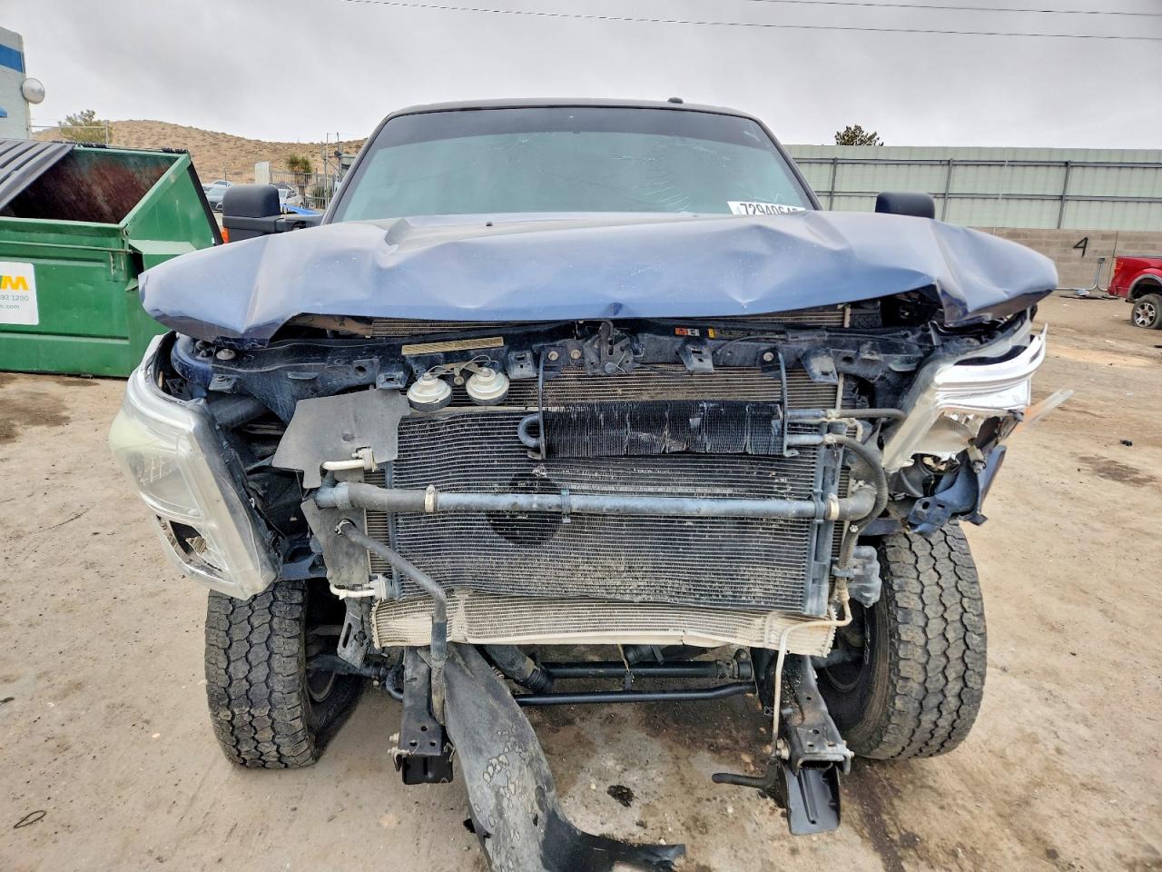 2015 Ford F250 Super Duty Blue vin: 1FT7W2BT1FEB52770