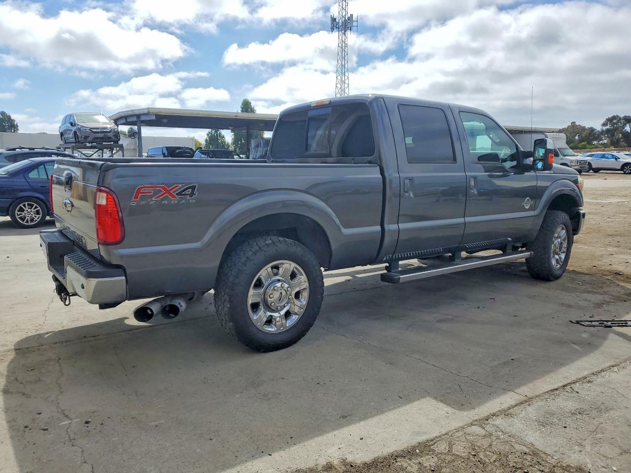 2015 Ford F250 Super Duty Gray vin: 1FT7W2BT1FEB80035
