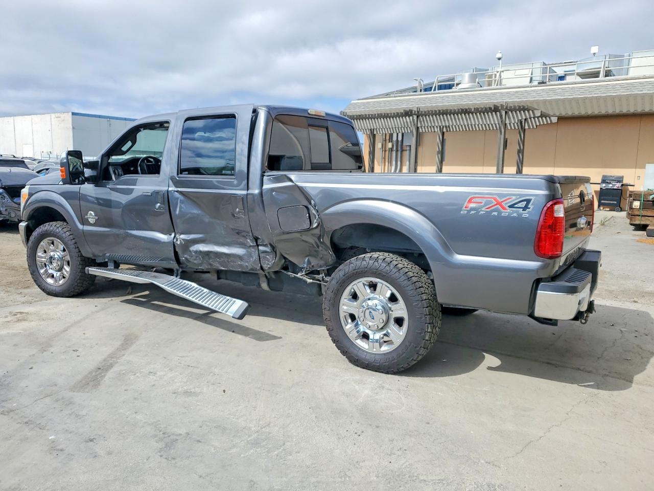 2015 Ford F250 Super Duty Gray vin: 1FT7W2BT1FEB80035