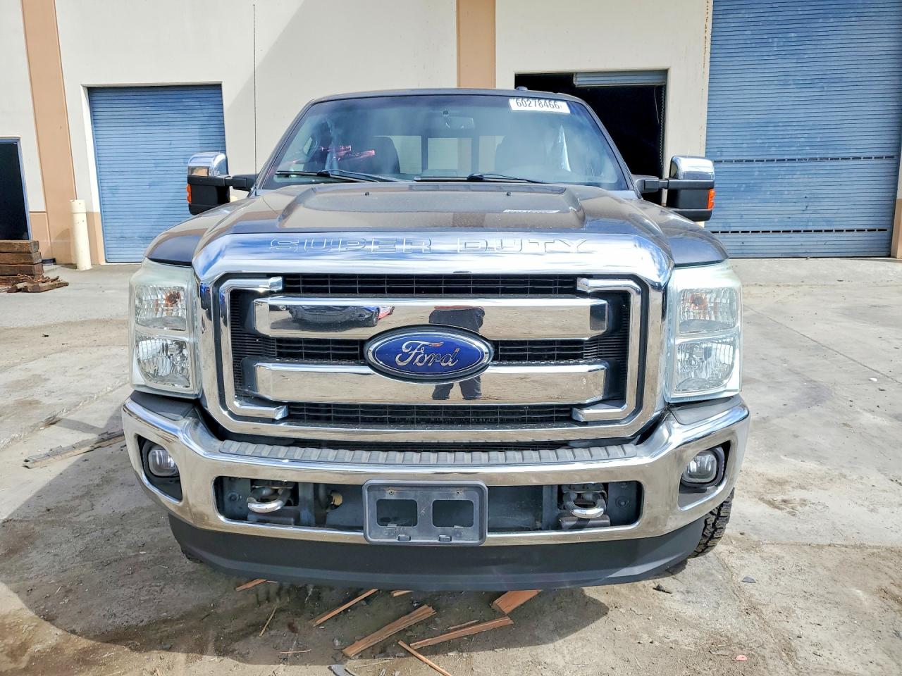 2015 Ford F250 Super Duty Gray vin: 1FT7W2BT1FEB80035