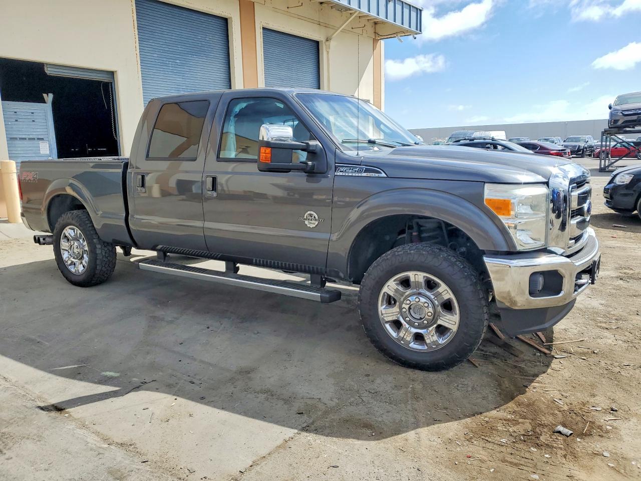 2015 Ford F250 Super Duty Gray vin: 1FT7W2BT1FEB80035
