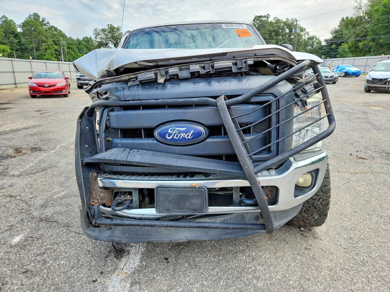 2015 Ford F250 Super Duty Silver vin: 1FT7W2BT1FEB93836