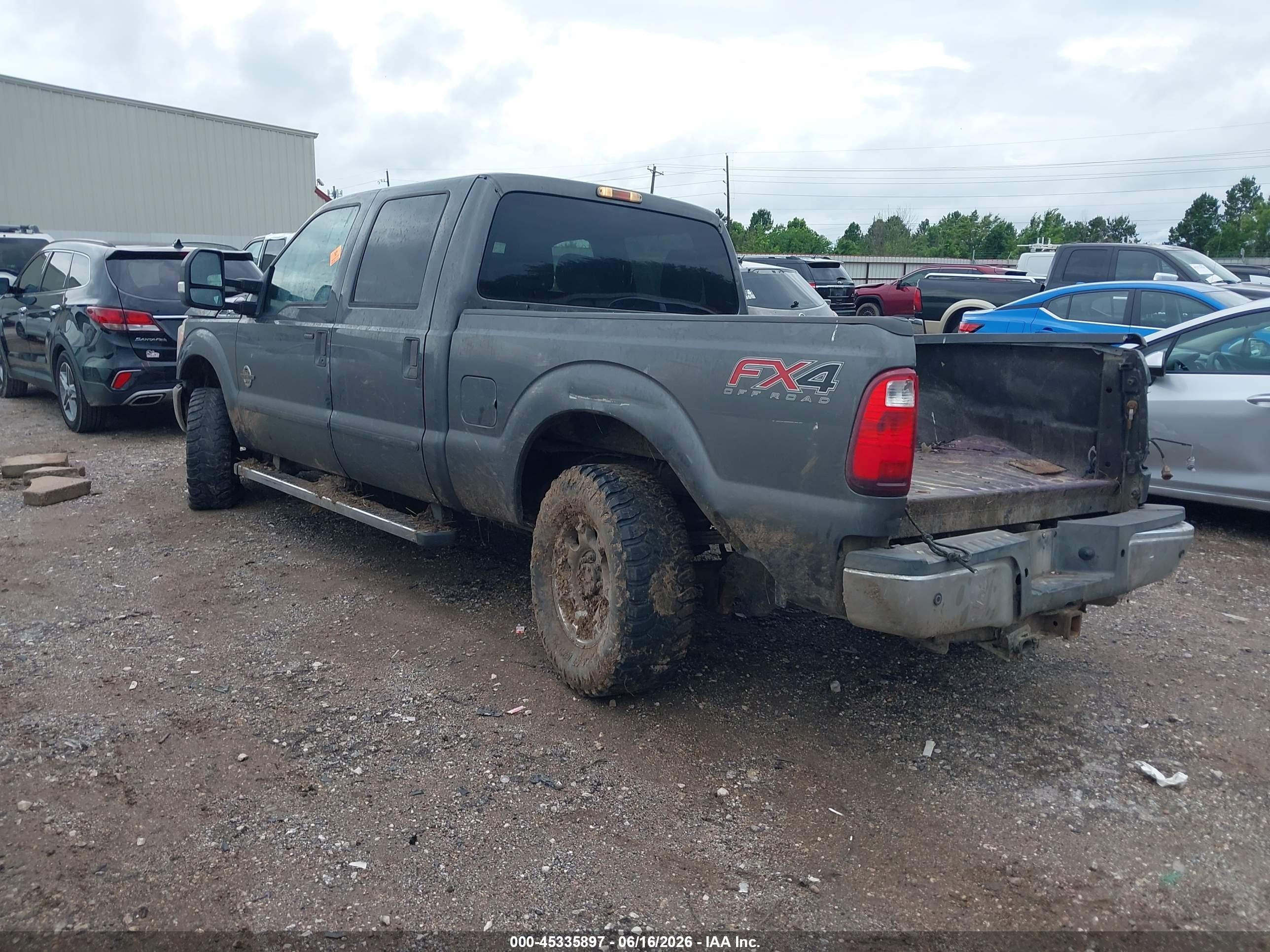 2015 Ford F-250 Xlt Gray vin: 1FT7W2BT1FEC10411
