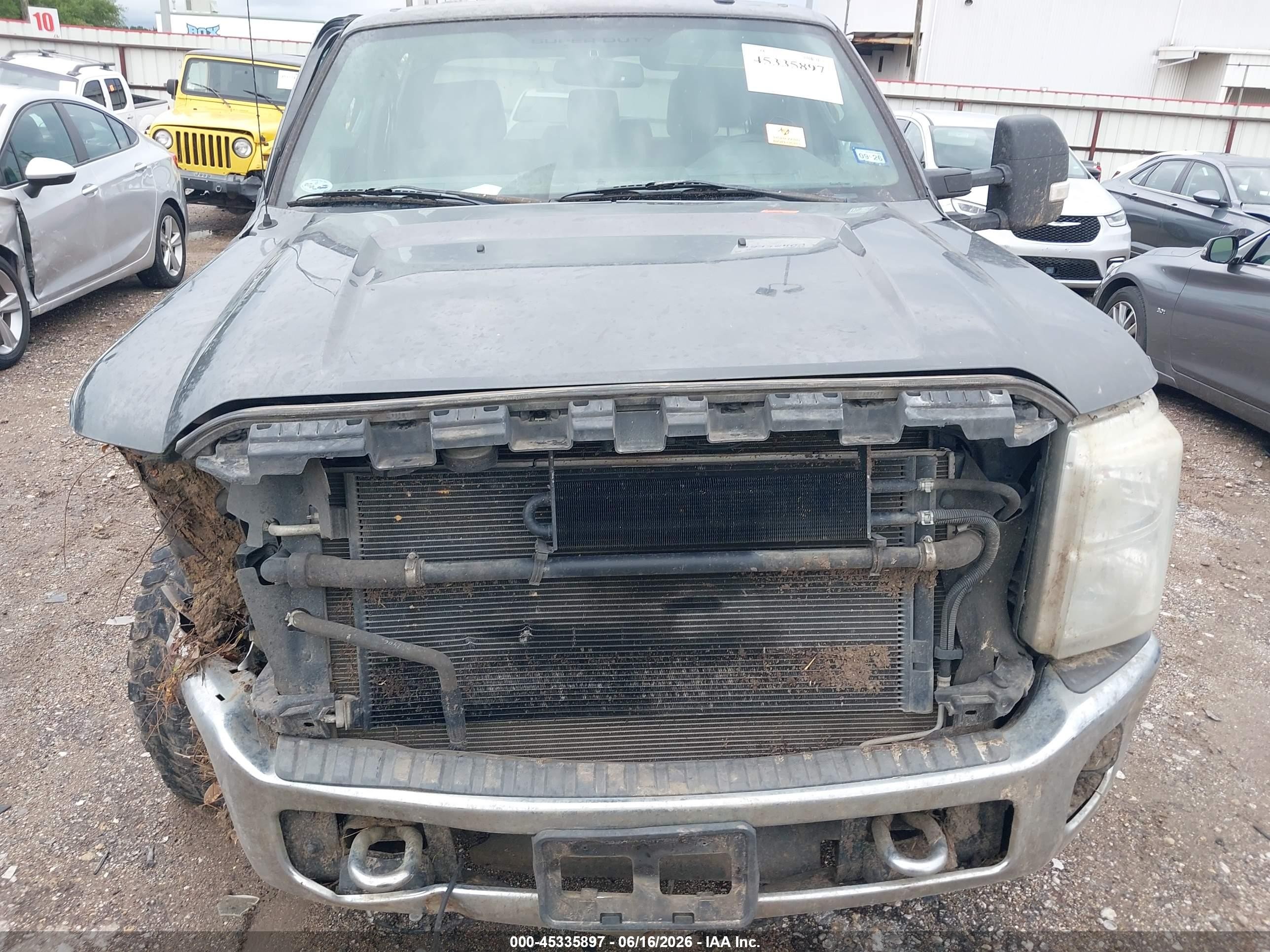 2015 Ford F-250 Xlt Gray vin: 1FT7W2BT1FEC10411