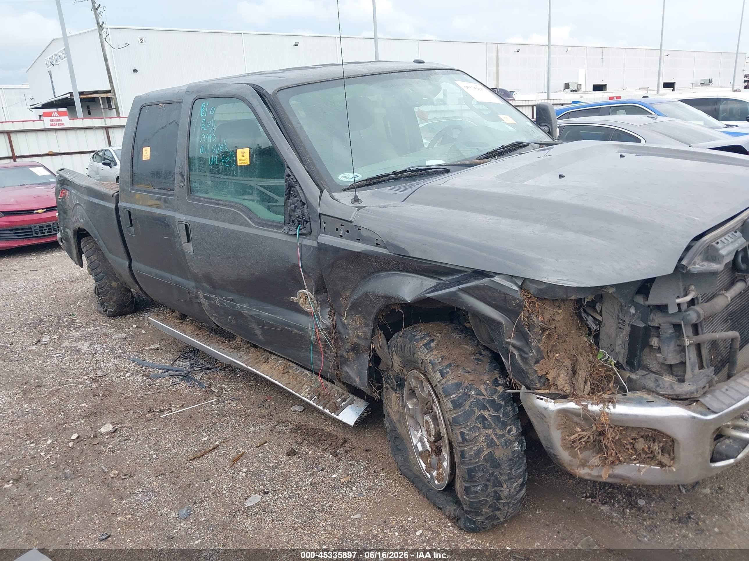 2015 Ford F-250 Xlt Gray vin: 1FT7W2BT1FEC10411