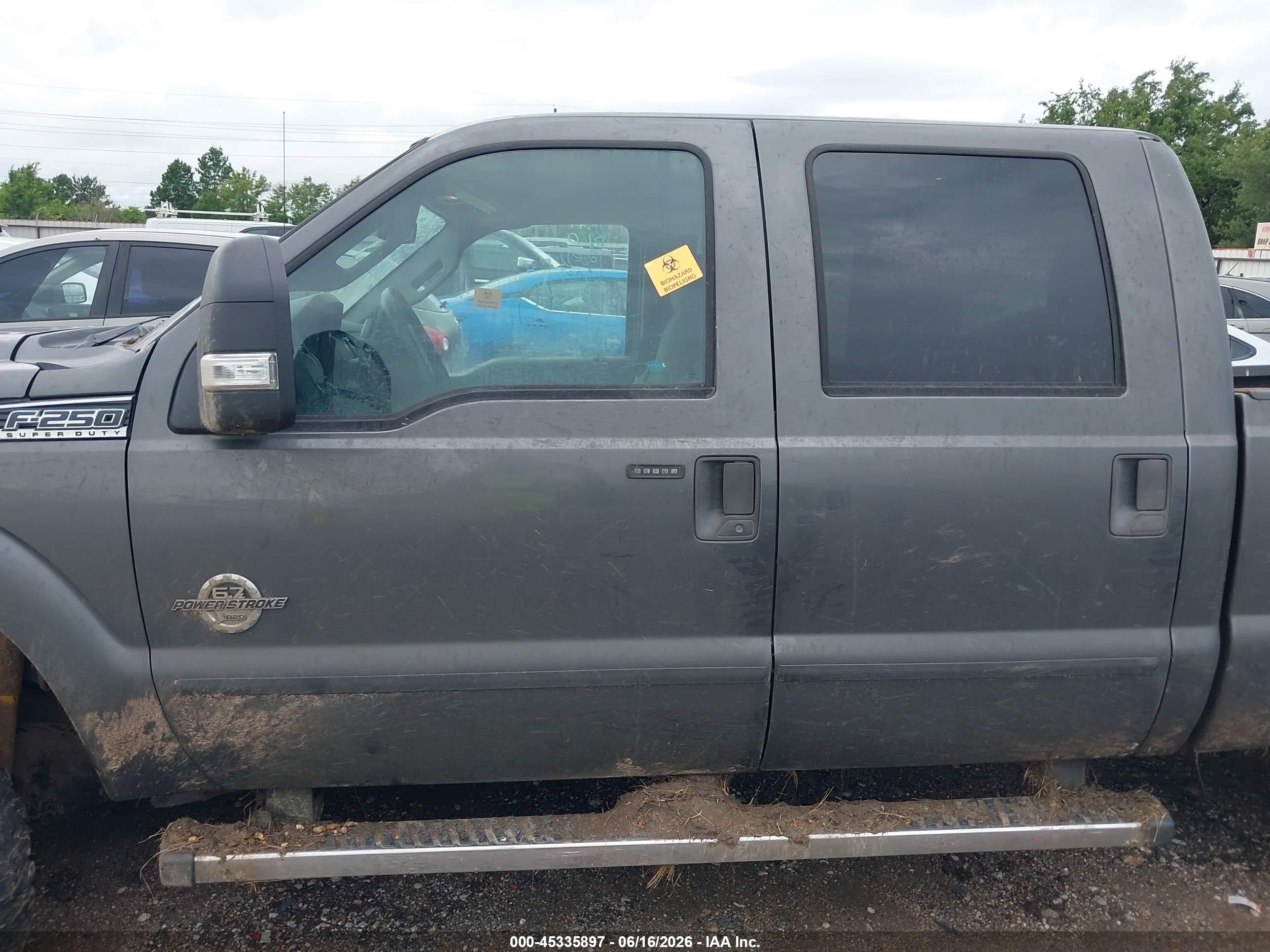 2015 Ford F-250 Xlt Gray vin: 1FT7W2BT1FEC10411