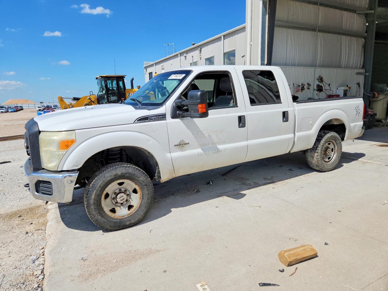 2015 Ford F250 Super Duty White vin: 1FT7W2BT1FEC54943