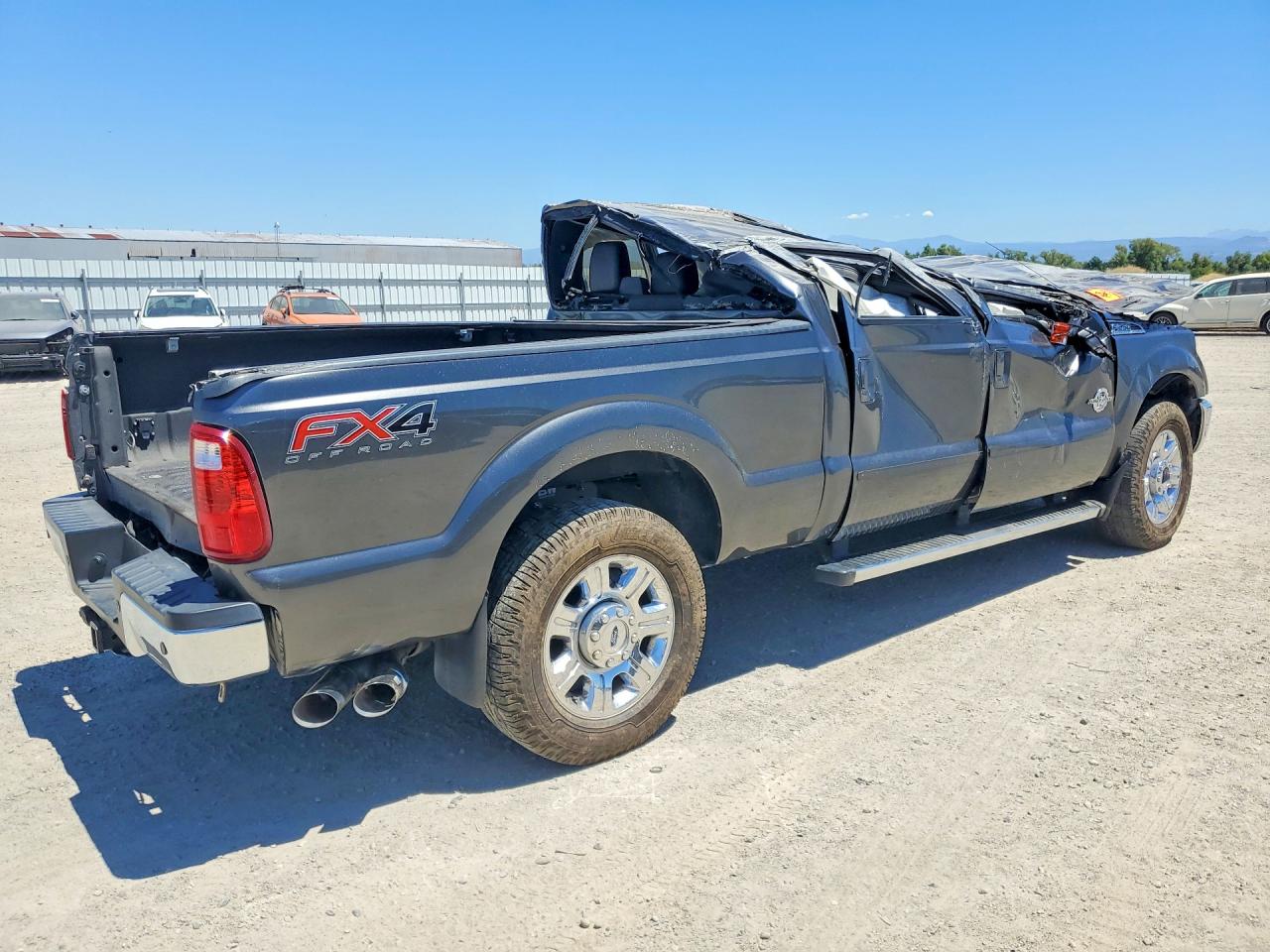 2016 Ford F250 Super Duty Gray vin: 1FT7W2BT1GEC90925