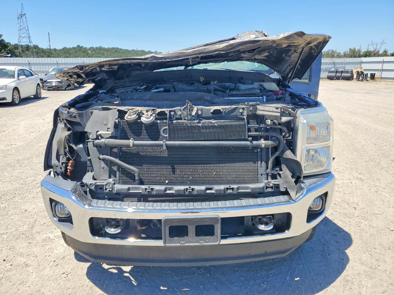 2016 Ford F250 Super Duty Gray vin: 1FT7W2BT1GEC90925