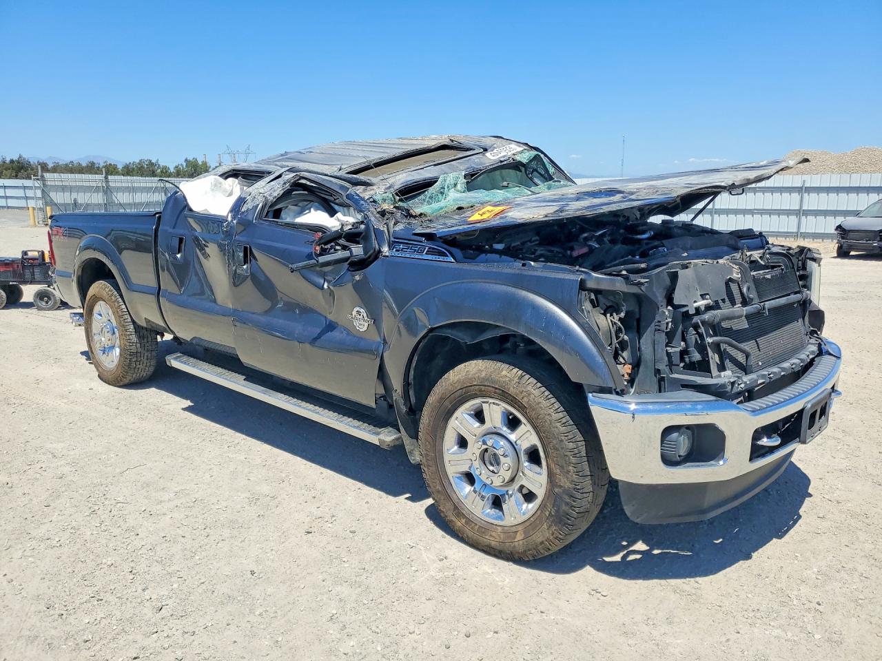 2016 Ford F250 Super Duty Gray vin: 1FT7W2BT1GEC90925