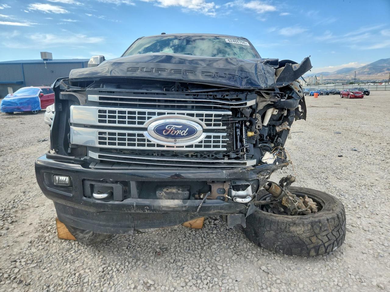2017 Ford F250 Super Duty Черный vin: 1FT7W2BT1HED31930