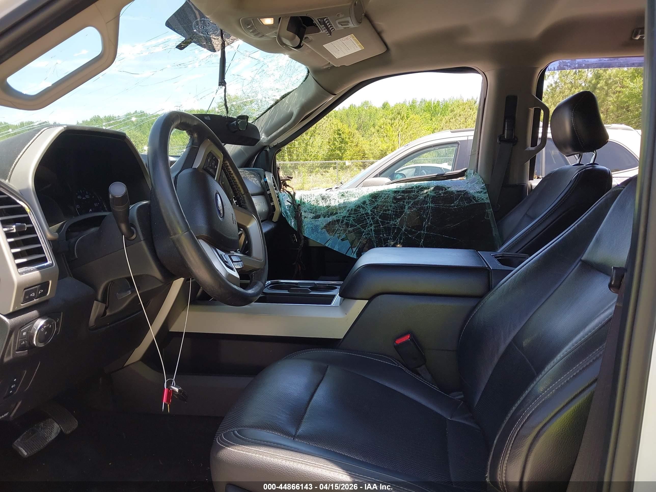 2017 Ford F-250 Lariat White vin: 1FT7W2BT1HEE17139