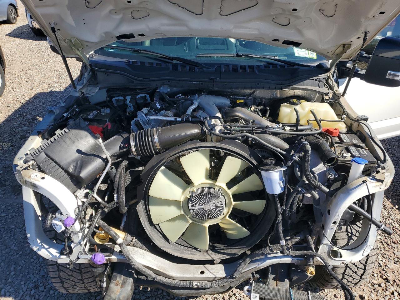 2022 Ford F250 Super Duty White vin: 1FT7W2BT1NEE98767
