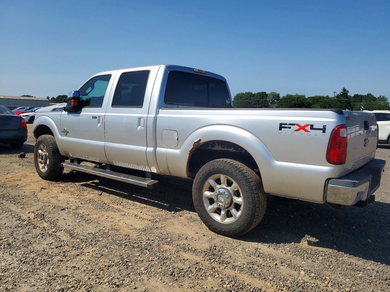 2011 Ford F250 Super Duty Silver vin: 1FT7W2BT2BEA01818