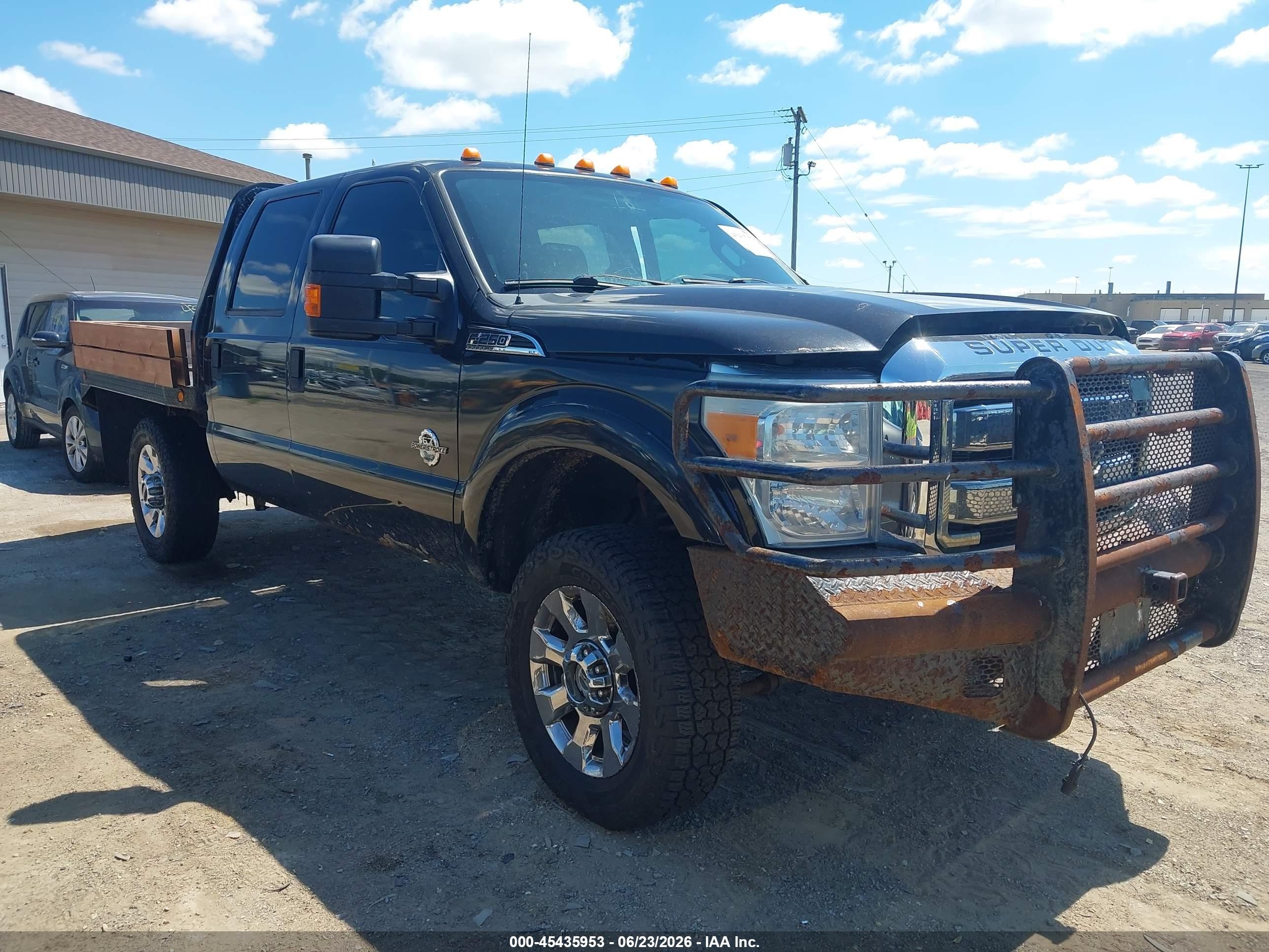 2011 Ford Super Duty F-250 Srw Xlt Black vin: 1FT7W2BT2BEB48981