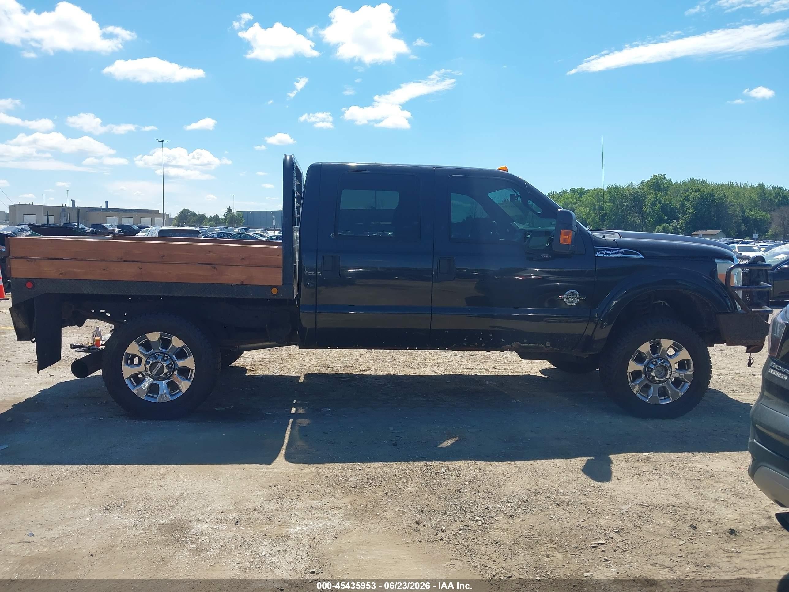 2011 Ford Super Duty F-250 Srw Xlt Black vin: 1FT7W2BT2BEB48981