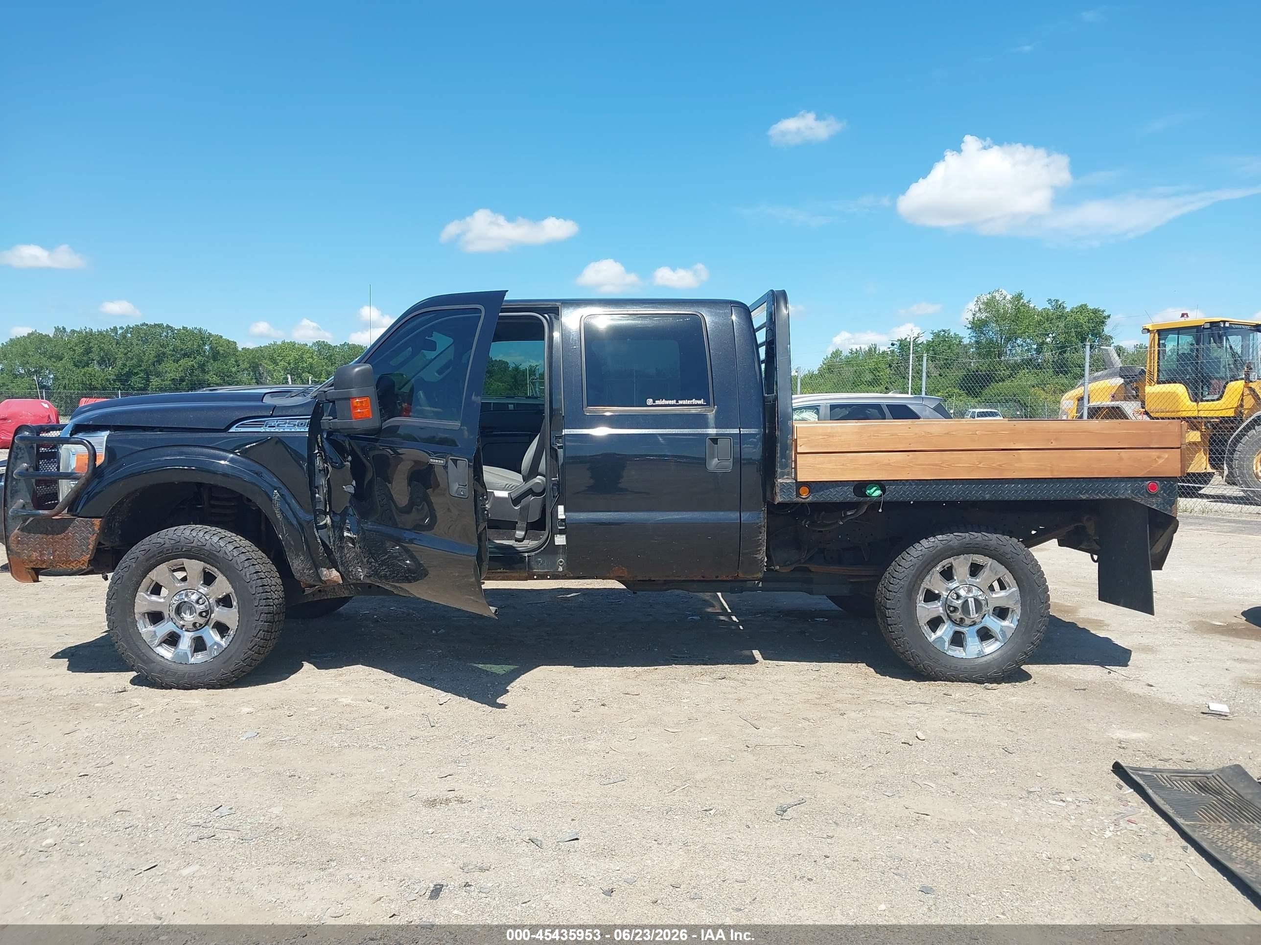 2011 Ford Super Duty F-250 Srw Xlt Black vin: 1FT7W2BT2BEB48981