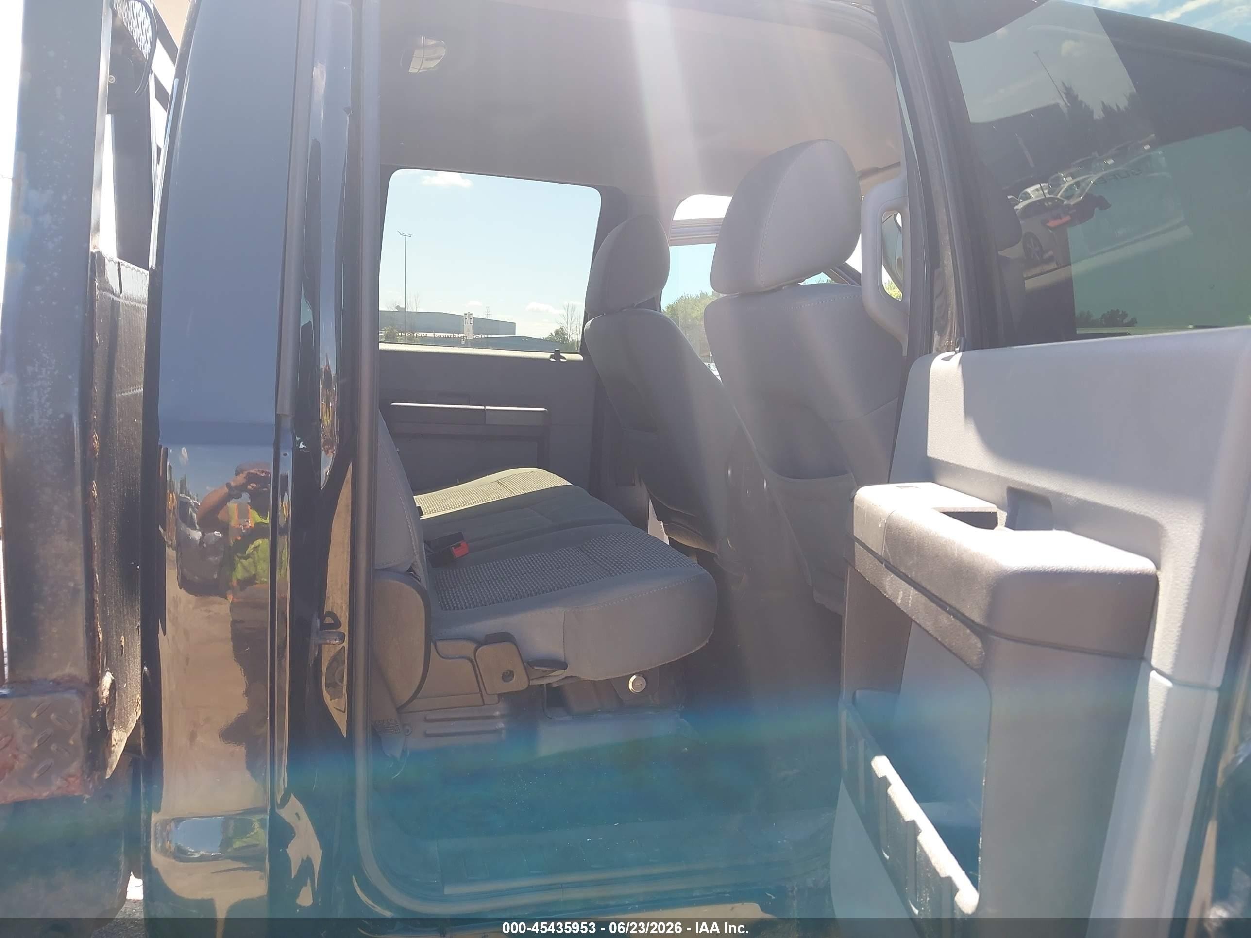 2011 Ford Super Duty F-250 Srw Xlt Black vin: 1FT7W2BT2BEB48981