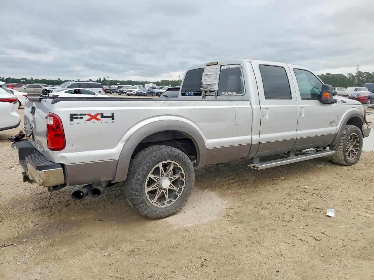 2011 Ford F250 Super Duty Gray vin: 1FT7W2BT2BEB73198