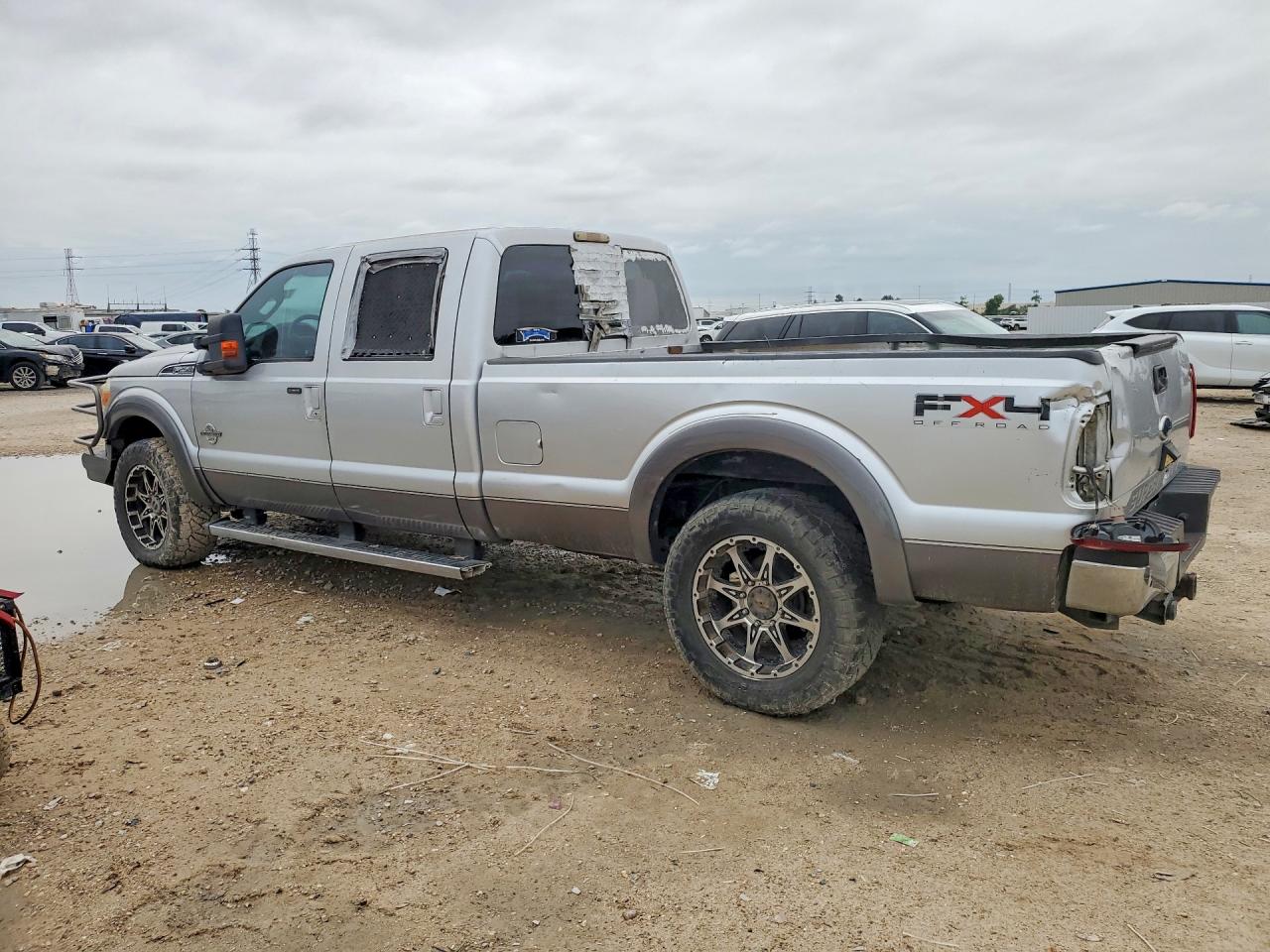 2011 Ford F250 Super Duty Gray vin: 1FT7W2BT2BEB73198