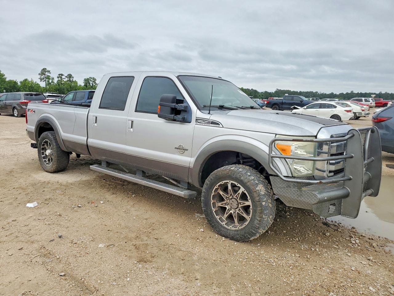 2011 Ford F250 Super Duty Gray vin: 1FT7W2BT2BEB73198