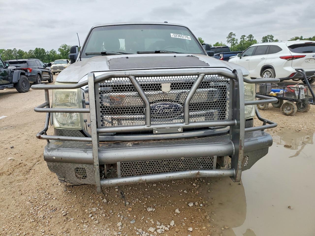 2011 Ford F250 Super Duty Gray vin: 1FT7W2BT2BEB73198