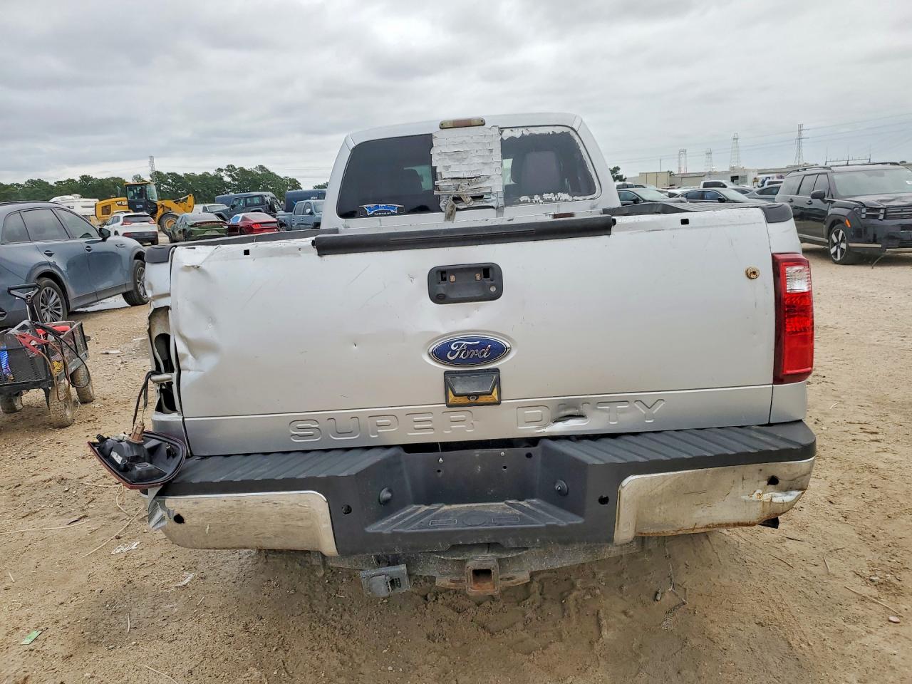2011 Ford F250 Super Duty Gray vin: 1FT7W2BT2BEB73198