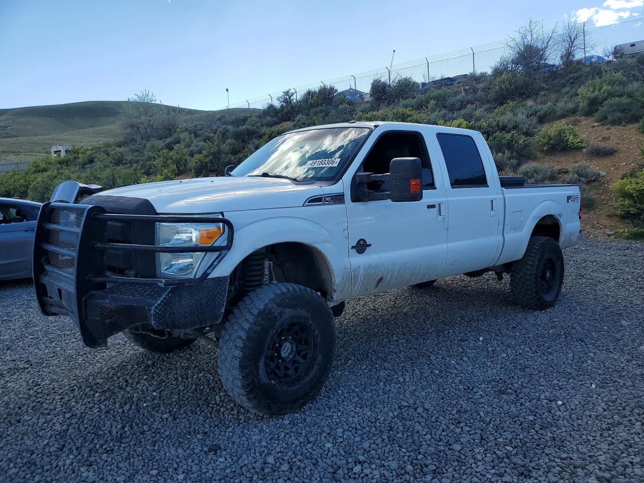 2011 Ford F250 Super Duty Белый vin: 1FT7W2BT2BEC86357